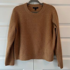 Banana Republic Factory Camel Pointelle Sweater XL